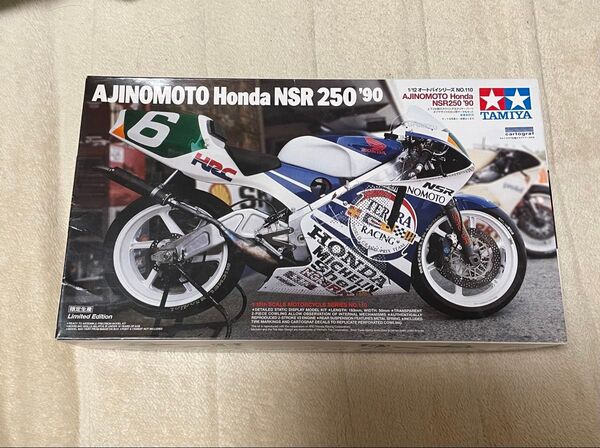 【限定生産品】AJINOMOTO Honda NSR250 90 (1/12スケール オートバイ No.110 14110)