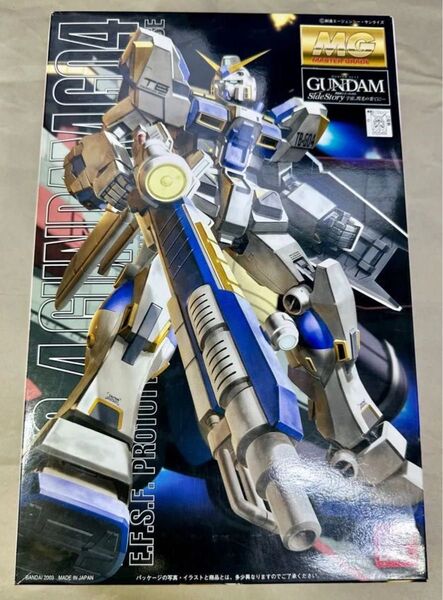 赤バンダイ MG 1/100 RX-78-4 ガンダム4号機 機動戦士ガンダム外伝 宇宙、閃光の果てに 未組立