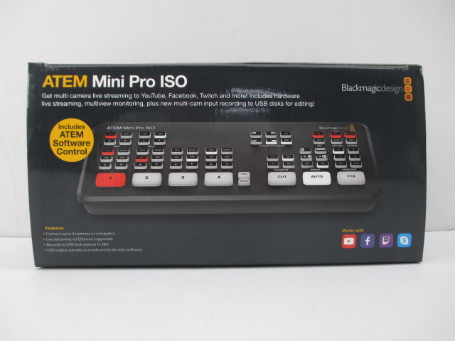 Yahoo!オークション -「atem mini iso」の落札相場・落札価格 Yahoo!オークション -「atem mini iso」の落札相場・落札価格
