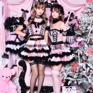 舞々悪魔 マリームーン サンタ ピンク サンタ 小悪魔 コスプレ クリスマス