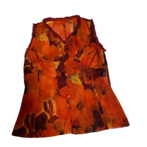 ベスト ブラウス de la Vieux 美品