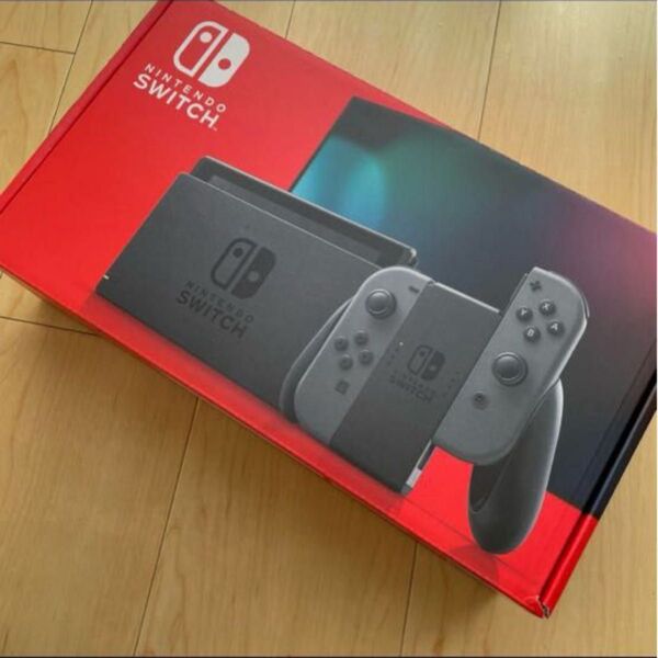 (美品)Nintendo Switch本体(グレー)