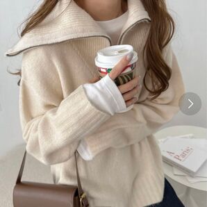 andme【alma design】 長袖ニット ニット 長袖 カジュアル