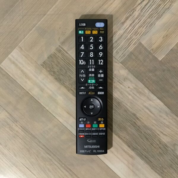 三菱電機 液晶テレビリモコン RL18904