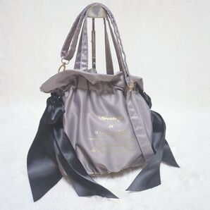 2wayダブルリボントートバッグ