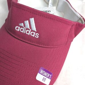 新品タグ付き【adidas】 アディダス サンバイザー 帽子 GOLF スポーツ プレゼント