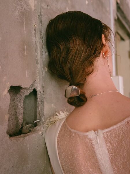 SYKIA シキア Pebbles Hair Pierce GOLD