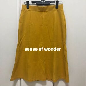 センスオブワンダー マーメイドスカート ひざ丈スカート