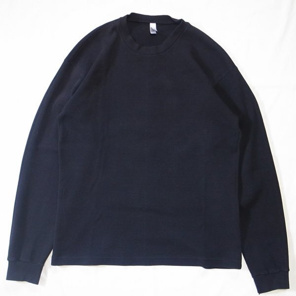 Los Angeles Apparel Thermal Crew Neck Thermal Crew Neck Long Sleeve Heavy Thermal Crew Neck ロサンゼルスアパレル サーマル ワッフル