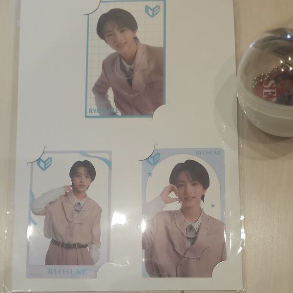 EBiDAN くじ E賞 ICEx 八神遼介 & EBiDANガチャ 竹野世梛セット。