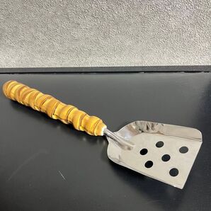 穴あきスコップ小 手作り加工品1