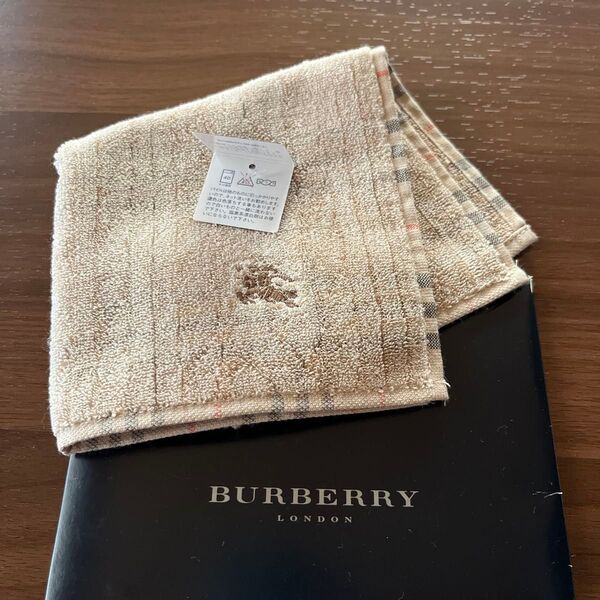 《最終価格SALE》No.65【新品未使用】Burberry(バーバリー)タオルハンカチ