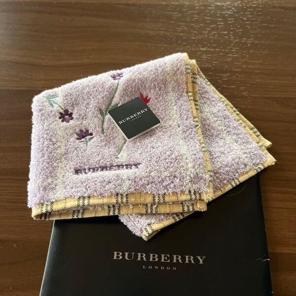 《最終価格SALE》No.69【新品未使用】Burberry(バーバリー)タオルハンカチ
