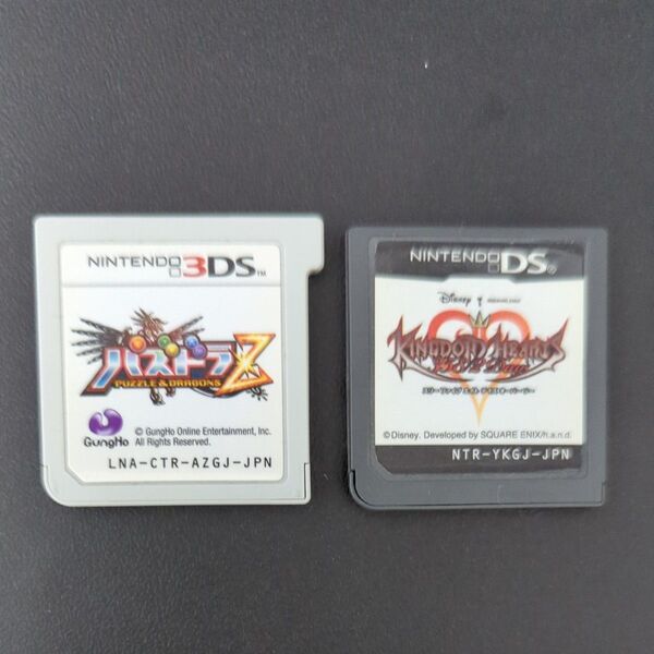 3DS DS キングダムハーツ パズドラZ