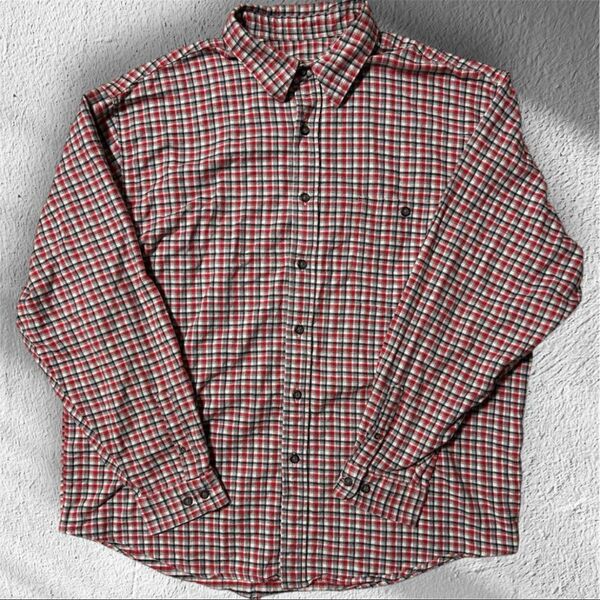 90s Eddie bauer エディーバウアー ネルシャツ チェックシャツ