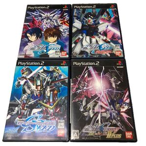 【ジャンク】PS2 ガンダムSEED系ソフト4本セット