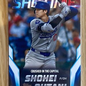2024 topps japan 大谷翔平 限定インサート Shotime