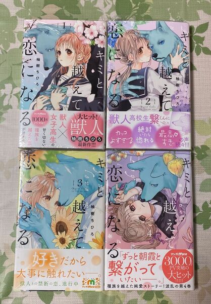 キミと越えて恋になる 1〜4巻セット 初版