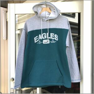 ★NFL　フィラデルフィアイーグルス　90s　USA製　スウェットパーカー　size M★検 トレーナー ビンテージ ジャケット