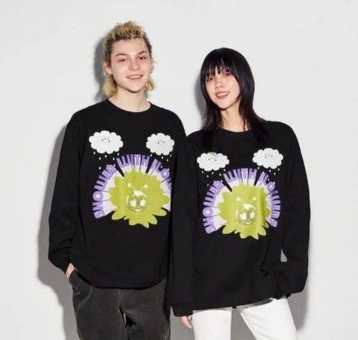 UNIQLO スケーターコレクション UT Tシャツ アレックスオルソン ロンT 長袖 L 黒