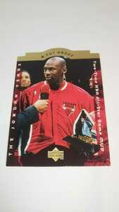 NBAカード UPPER DECK MICHAEL JORDAN A CUT ABOVE マイケル・ジョーダン 