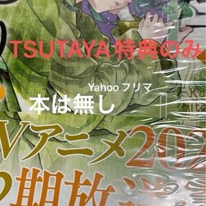 薬屋のひとりごと 特典のみ TSUTAYA しおり ブックマーク 1枚 匿名送料込み 本は無し