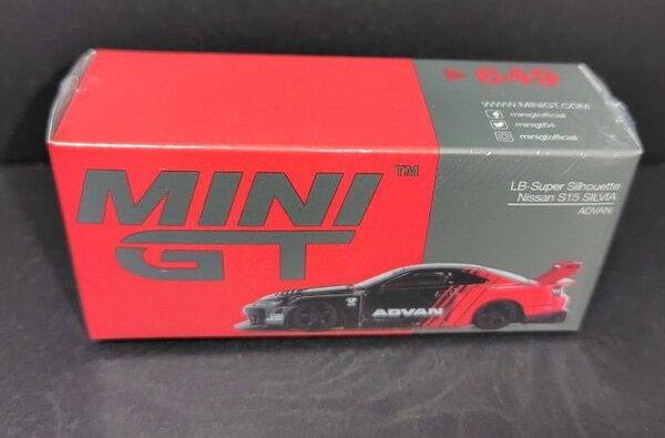 1/64 Nissan シルビア(S15) LB-Super SilhouetteSILVIA ADVAN(右ハンドル)