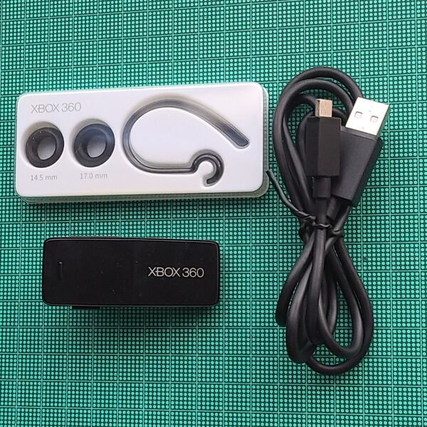 【中古 希少】 XBOX360 ワイヤレス ヘッドセット Bluetooth 対応 通電確認済