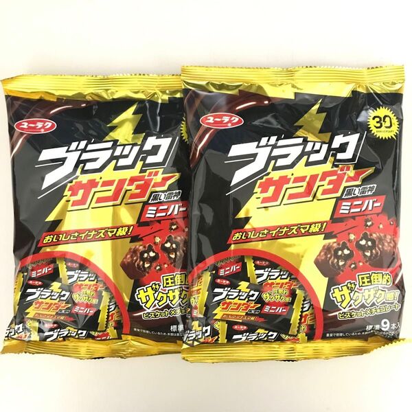 ブラックサンダー ミニバー 121g 2袋