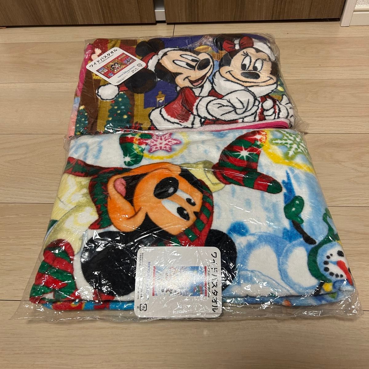 東京ディズニーリゾート40周年 ワイドバスタオル 新品・未使用