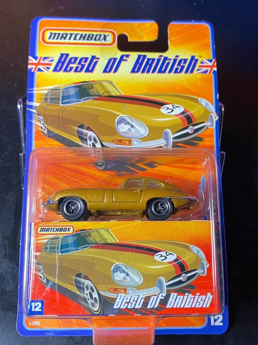 LESNEY MATCHBOX #41A VERSION 2 JAGUAR D TYPE(SMALL) RARE GPW
