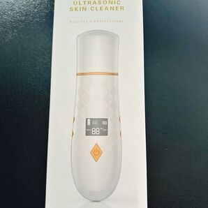 【新品未使用】ウォーターピーリング 美顔器 超音波振動 超音波ピーリング 小型 男女兼用
