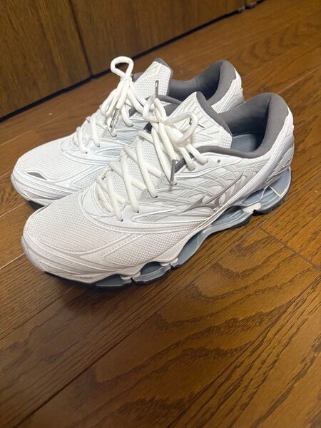 MIZUNO WAVE PROPHECY LS 27.0cm ホワイト/シルバー