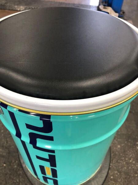 ペール缶クッション付き収納缶 スツール NUTEC003