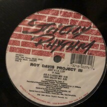The Roy Davis Project III / Clap Your Hands , Just A Lil Luv(シールド未開封)_画像2