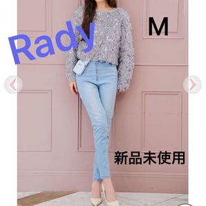 Rady 美脚スキニー フロントジップスキニー M