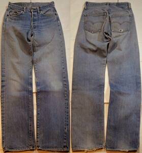 h604/LEVIS501 66後期 70's ヴィンテー ジ最初期 前期生地！