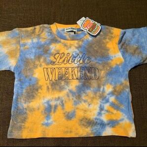 リトルウィークエンド タイダイ 半袖 Tシャツ 90