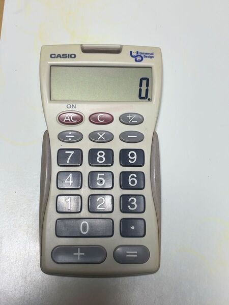 CASIO 電卓 ユニバーサルデザイン