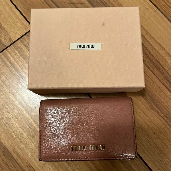 miumiu カードケース 小銭入れ