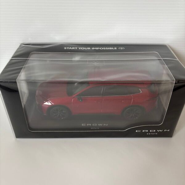 トヨタ 新型クラウンエステート ミニカー カラーサンプル エモーショナルレッドⅢ【新品未開封】