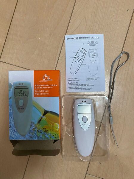 アルコールチェッカー アルコールセンサー アルコール検知器 飲酒運転防止 簡単 測定 二日酔い 新品 未使用
