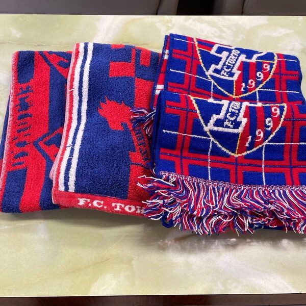 F.C.東京 応援タオル マフラー2組づつ