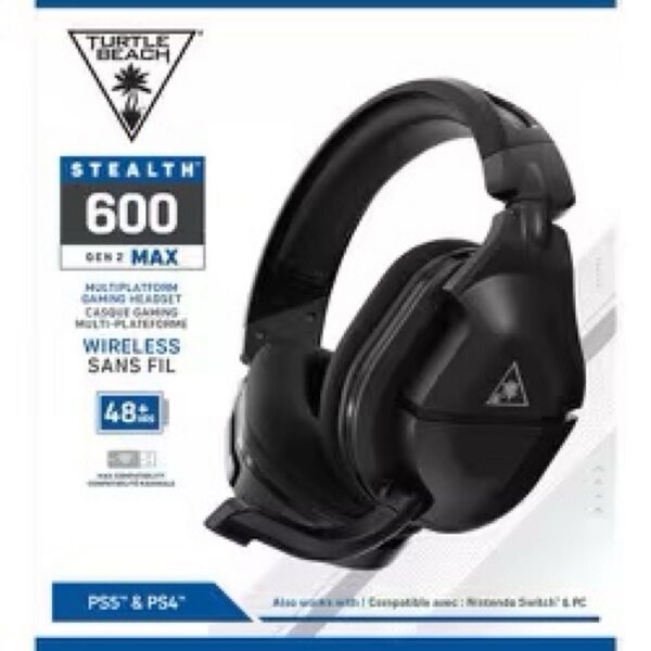 送料無料 Turtle Beach Stealth 600 GEN 2 MAX ワイヤレス ゲーミング ヘッドセット PS5