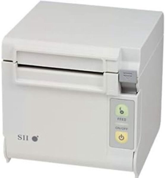 SIIセイコーインスツル サーマルプリンター RP-D10-W27J1-U Cube POSプリンターホワイトUSB