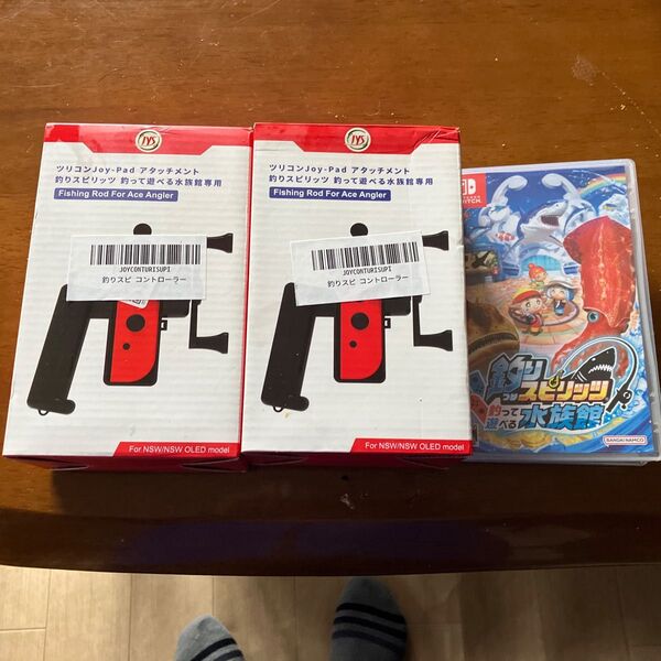 釣りスピリッツ 釣って遊べる水族館 Switch 竿コン2set