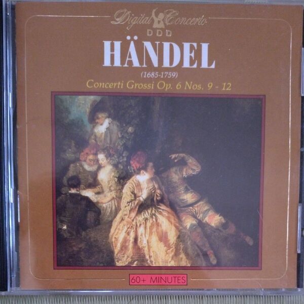 ヘンデル 中古CD コンチェルトConcerto Grosso No. 9 No.10 No.11 No.12