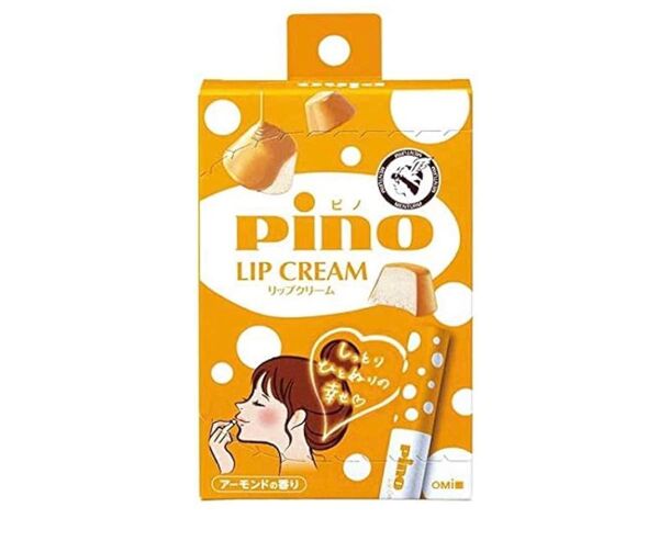 限定ピノ完売品リップクリーム近江兄弟社メンターム未使用アーモンドの香り廃盤?生産終了品