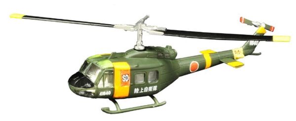 1/144 UH-1H 1-C 陸上自衛隊 旧塗装 偵察バイク付属 ヘリボーンコレクション8 エフトイズ F-toys イロコイ
