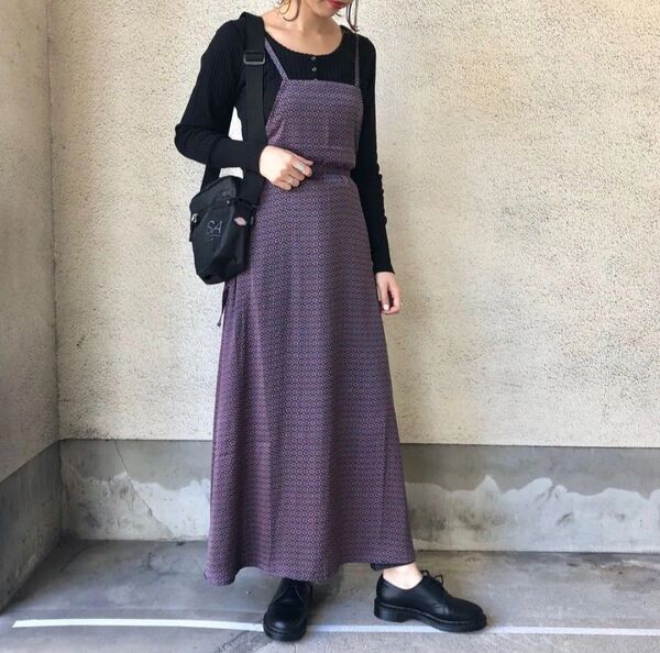 Kastane 小紋柄ワンピース 2way